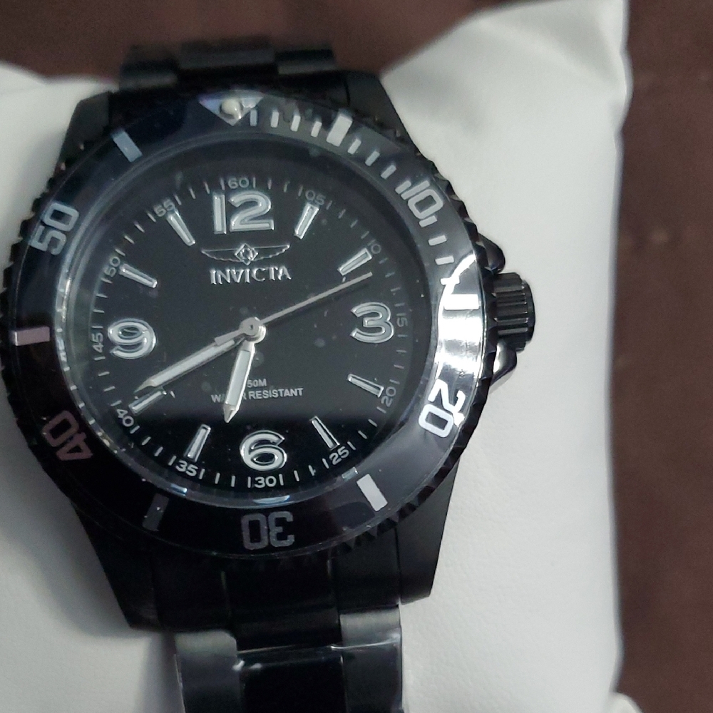 Invicta Black Men's Dive-Style Watch